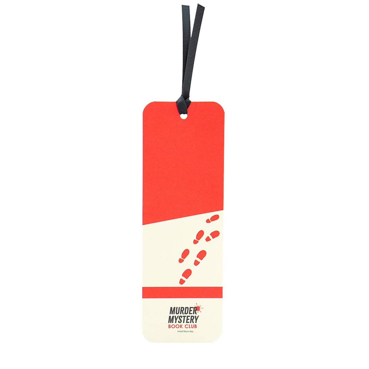 Paper Bookmark - Murder Mystery Club
