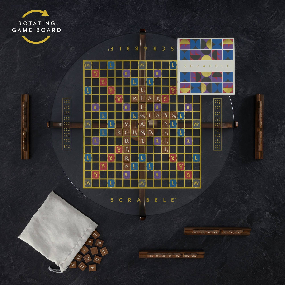 Scrabble Prisma Glass Edition