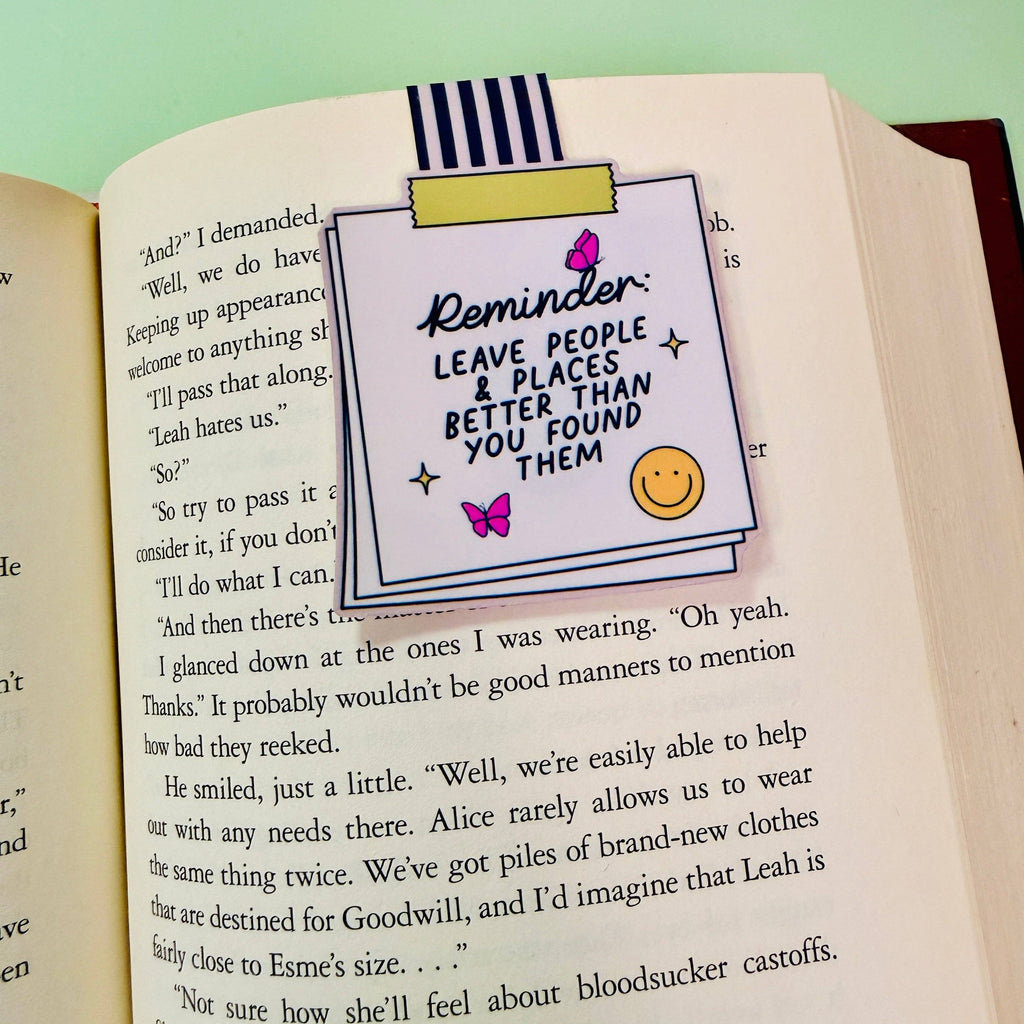 Magnetic Bookmark, Reminder Inspirational Note