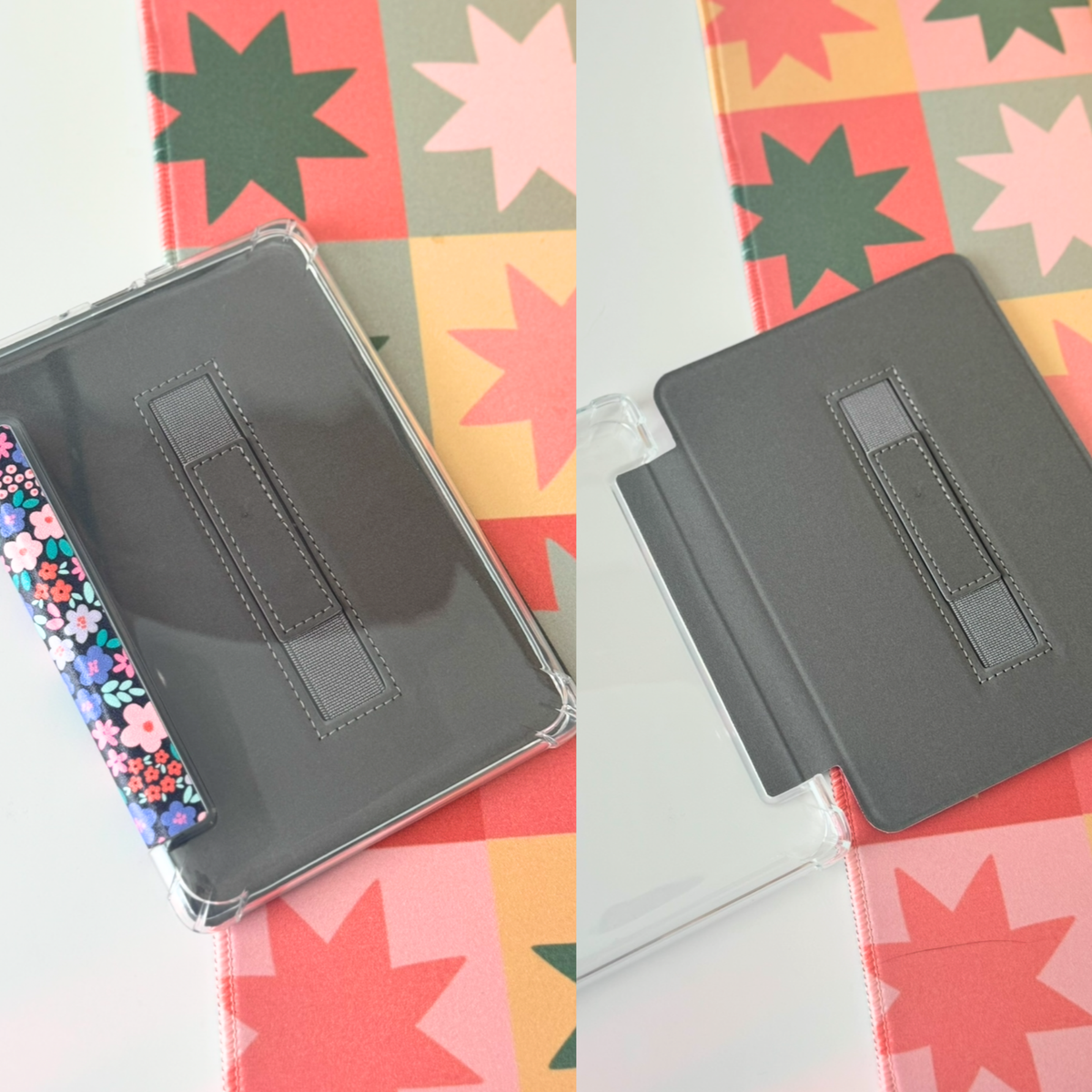 Ditsy Floral Clear Back Kindle Cases | Bookish Reader Gift