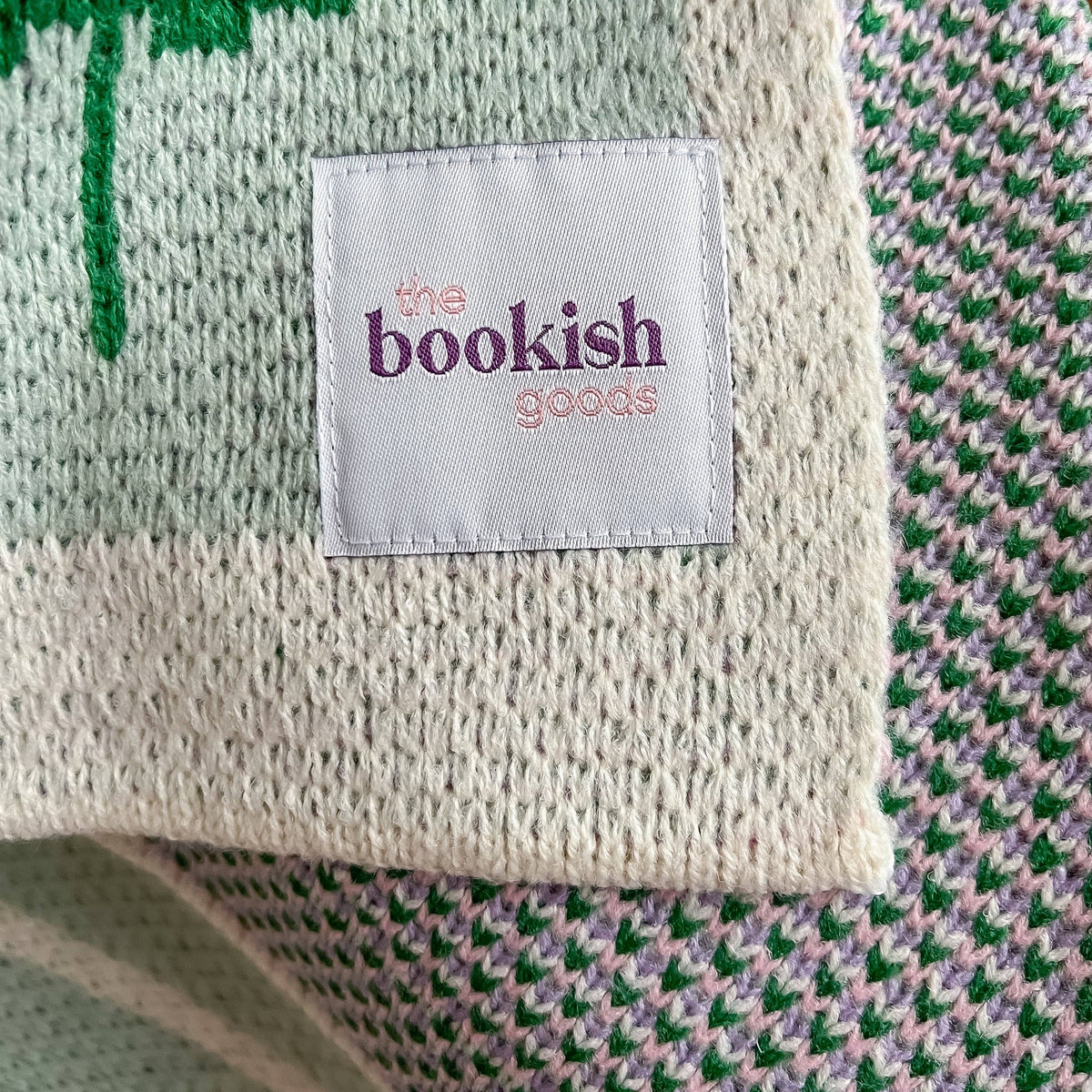 Floral Bookish Throw