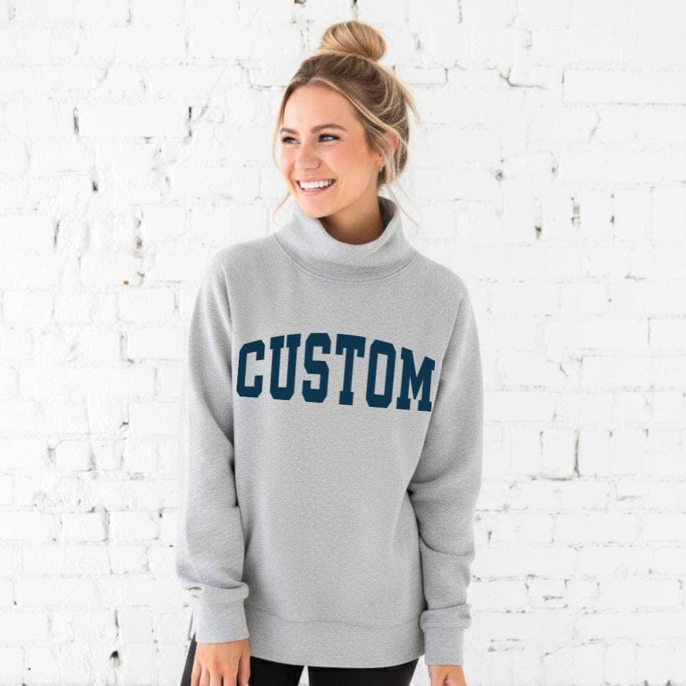 BOOKISH Mockneck Sweatshirt