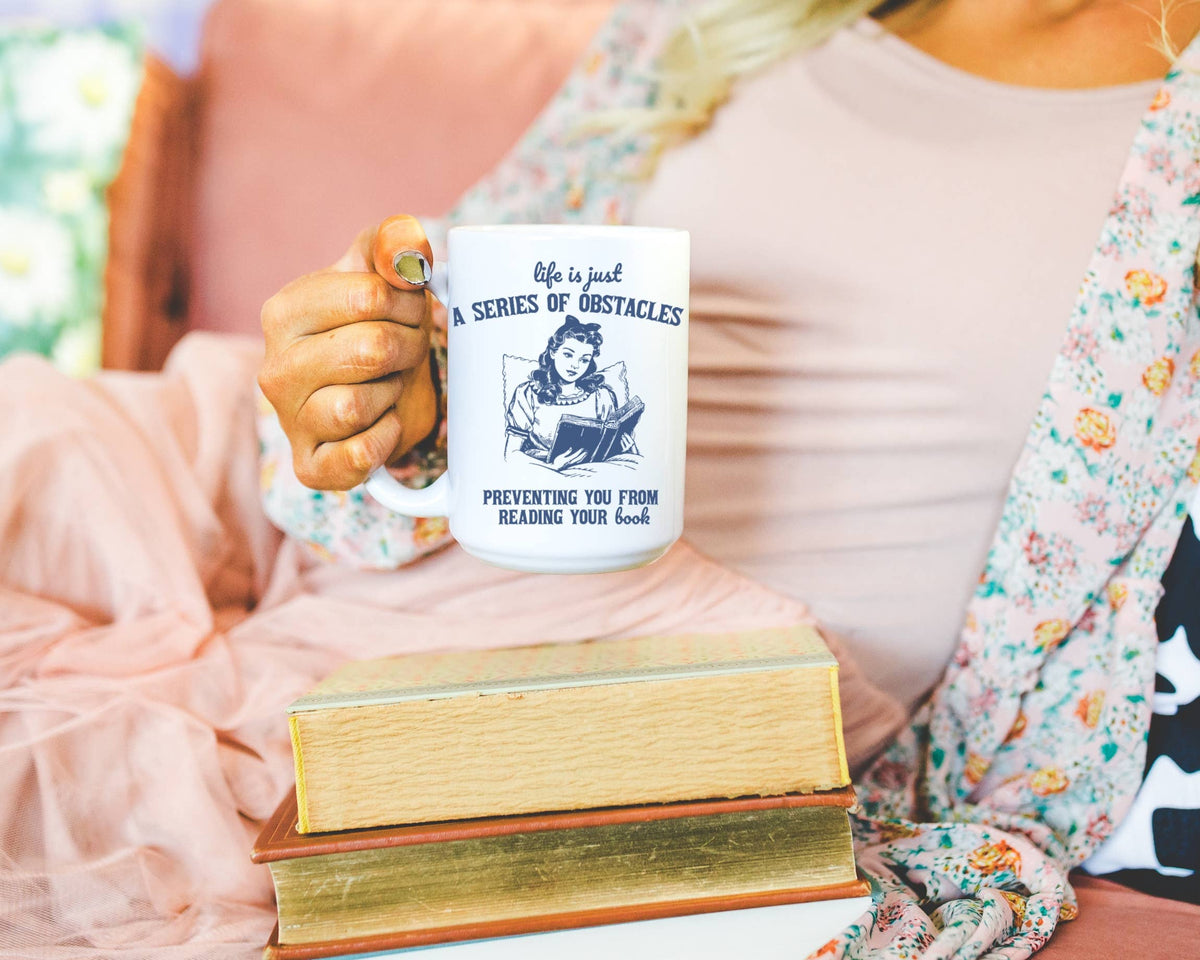 Reading Funny Coffee Mug
