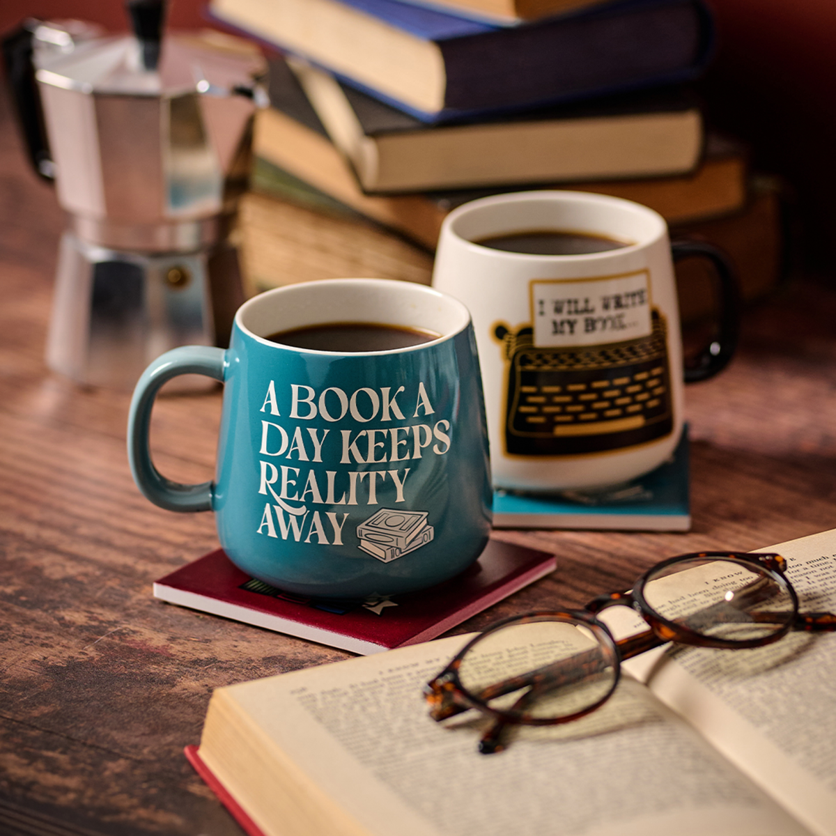 Mug – A Book a Day Keeps Reality Away