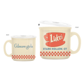 Gilmore Girls Wax Resist 24oz Soup Mug w Lid