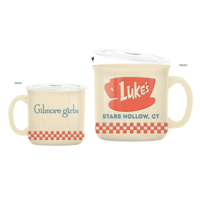 Gilmore Girls Wax Resist 24oz Soup Mug w Lid