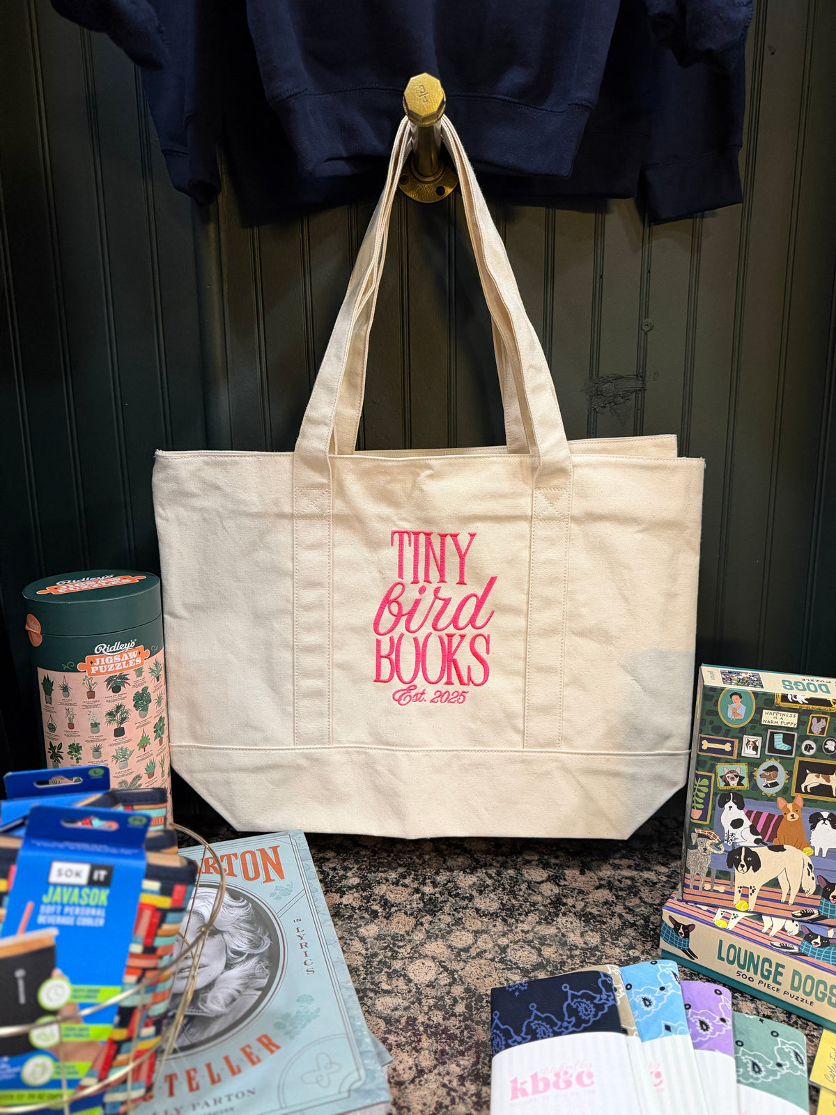 Tiny Bird Books Tote