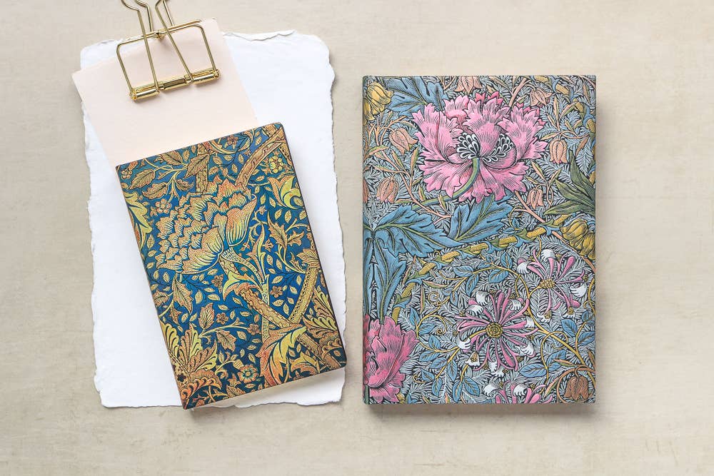 Paperblanks Morris Pink Honeysuckle Hardcover