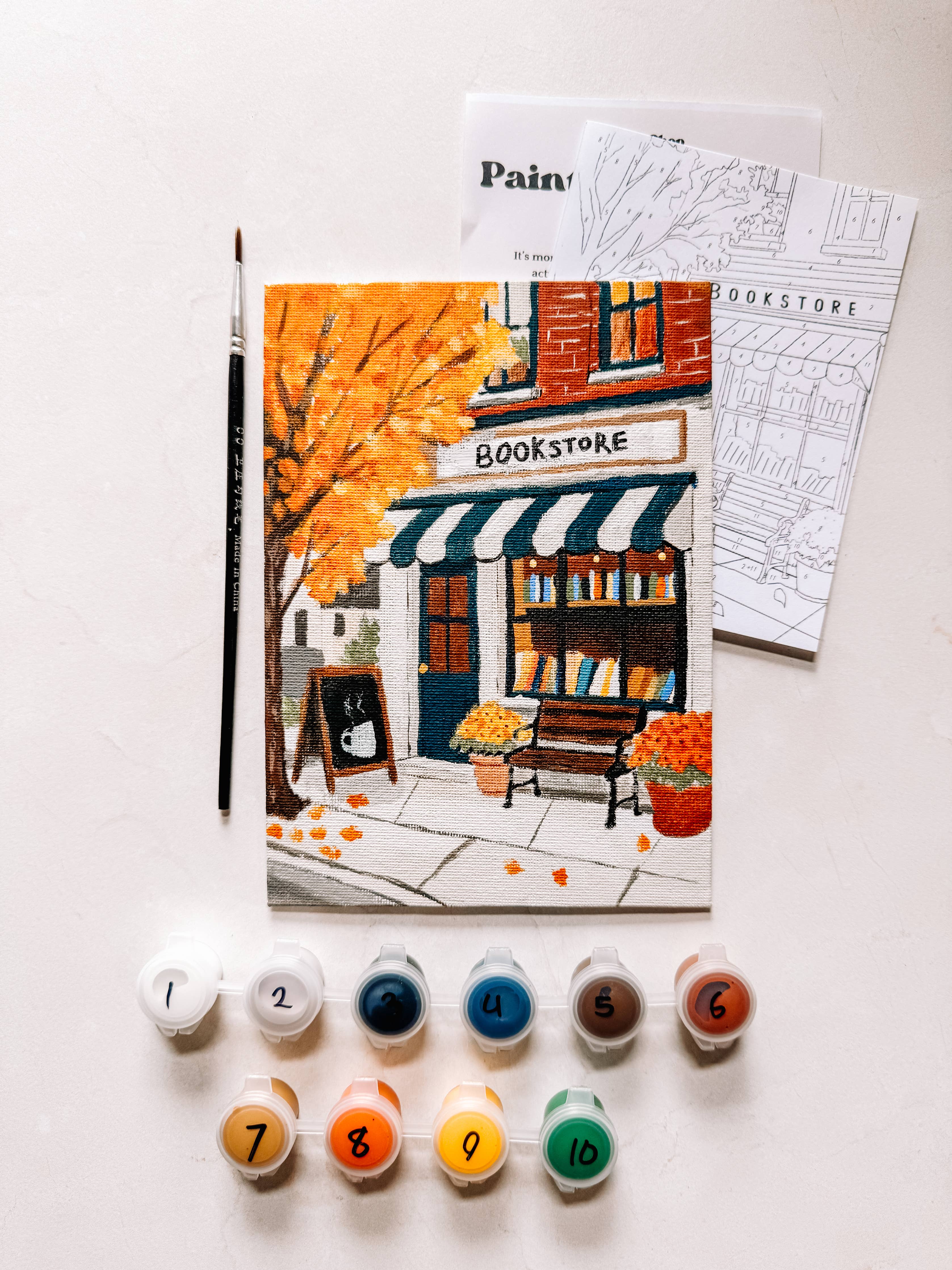 Book Shop Mini Paint By Number