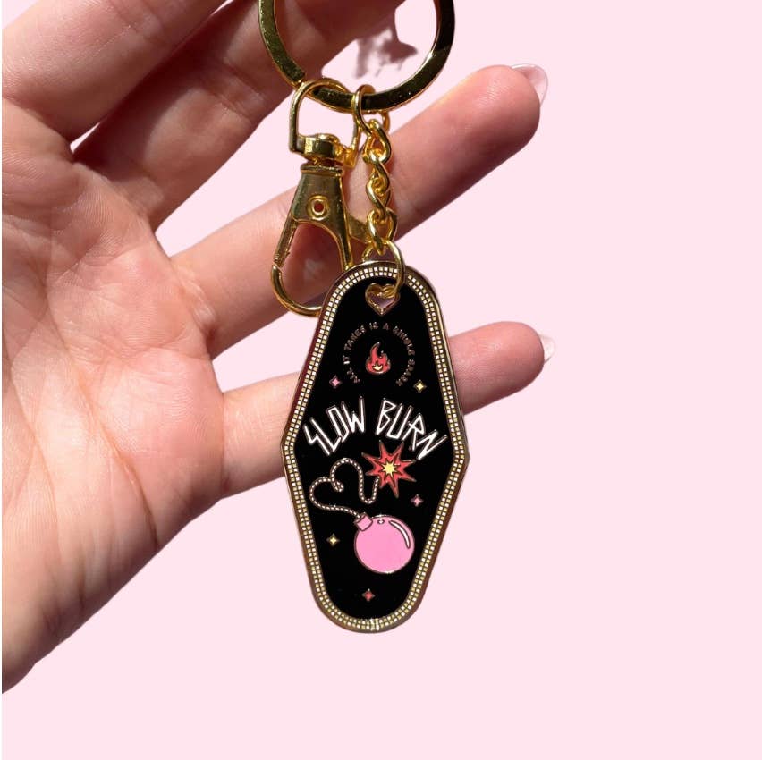 Bookish Keychain