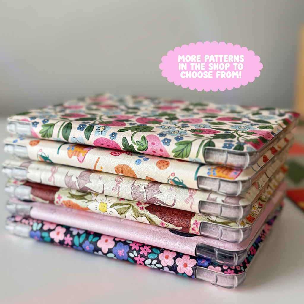 Ditsy Floral Clear Back Kindle Cases | Bookish Reader Gift