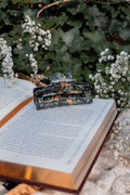 Bookish Hair Claw Clip - Fourth Wing Tairn and Andarna