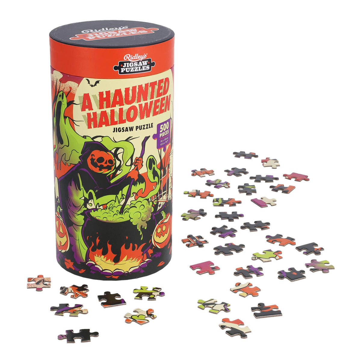 A Haunted Halloween 500-piece Jigsaw Puzzle