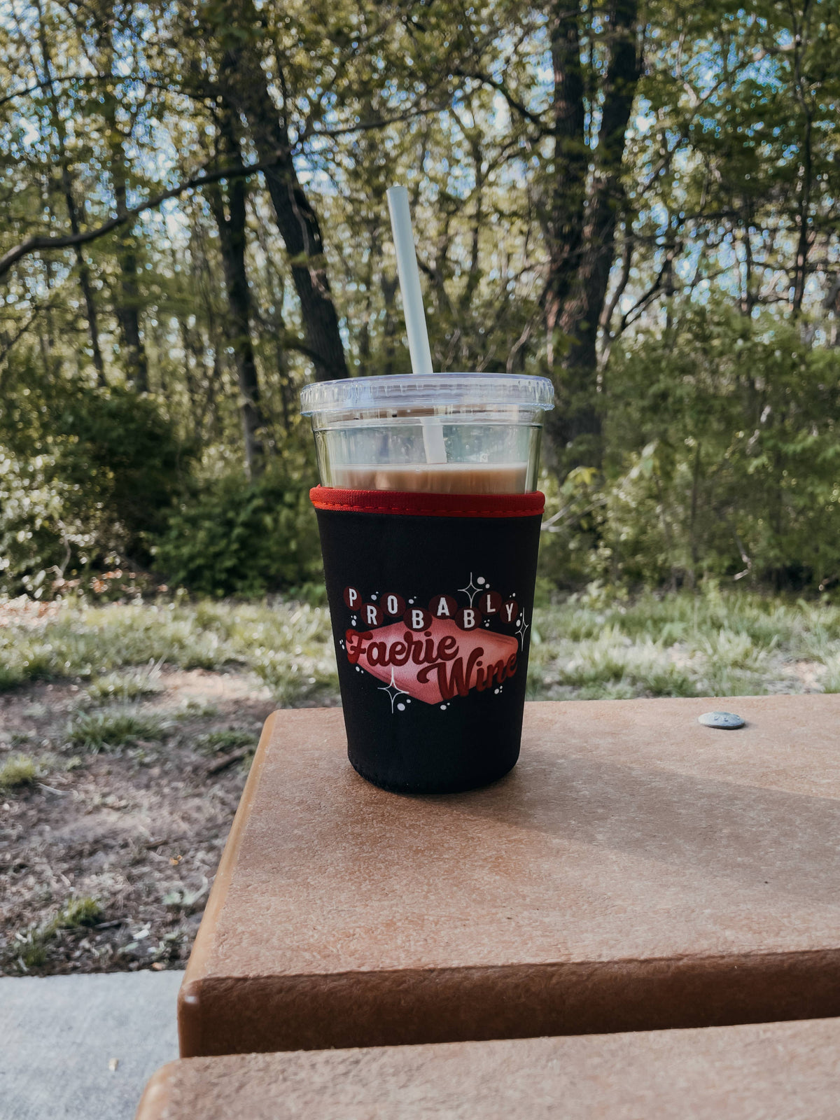16oz Drink Sleeve | Probably Faerie Wine