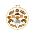 Bread Head Cross Stitch Kit