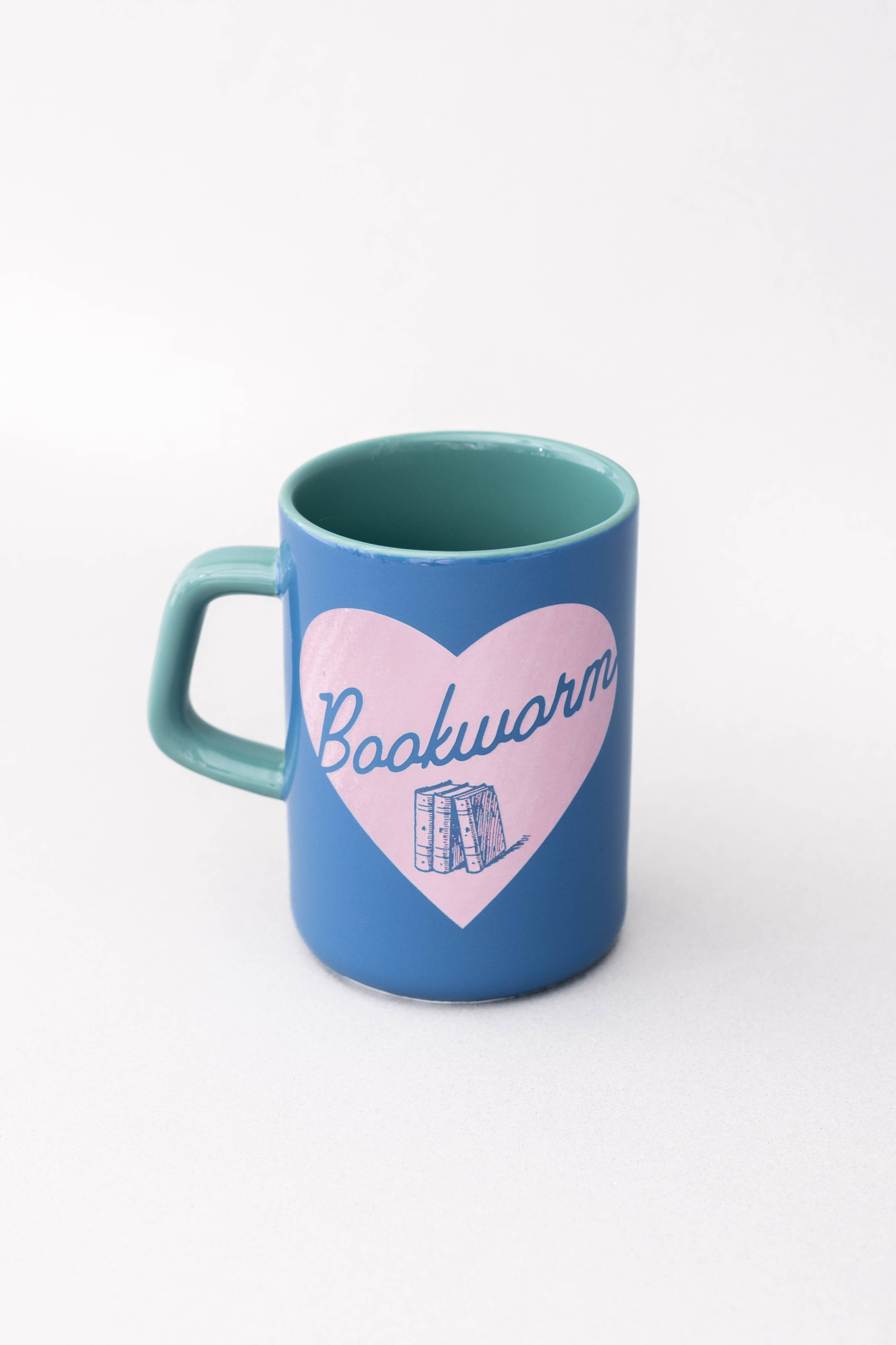 Ceramic Mug, Bookworm