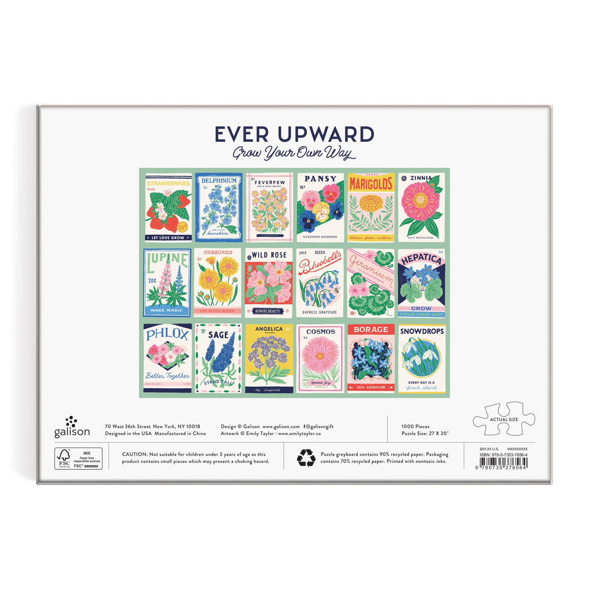 Ever Upward Grow Your Own Way 1000 Piece Puzzle