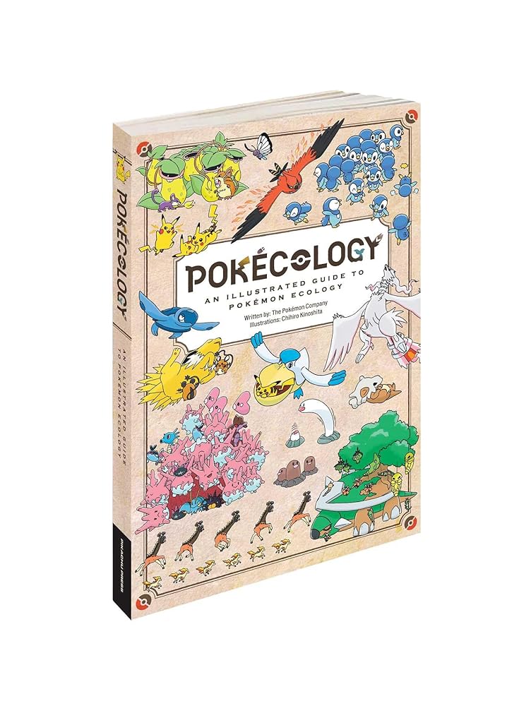Pokécology An Illustrated Guide to Pokémon Ecology (Pokemon Pikachu Press) cover image