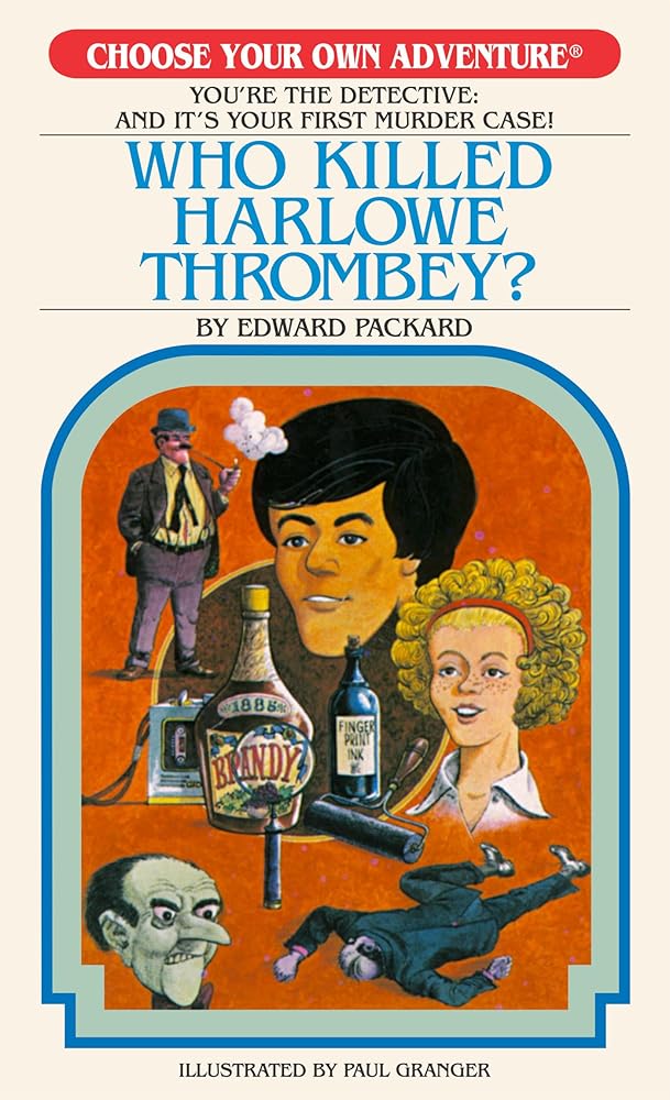 Who Killed Harlowe Thrombey? (Choose Your Own Adventure Retro Editions) cover image
