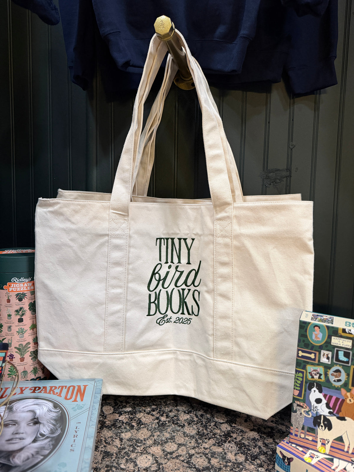 Tiny Bird Books Tote