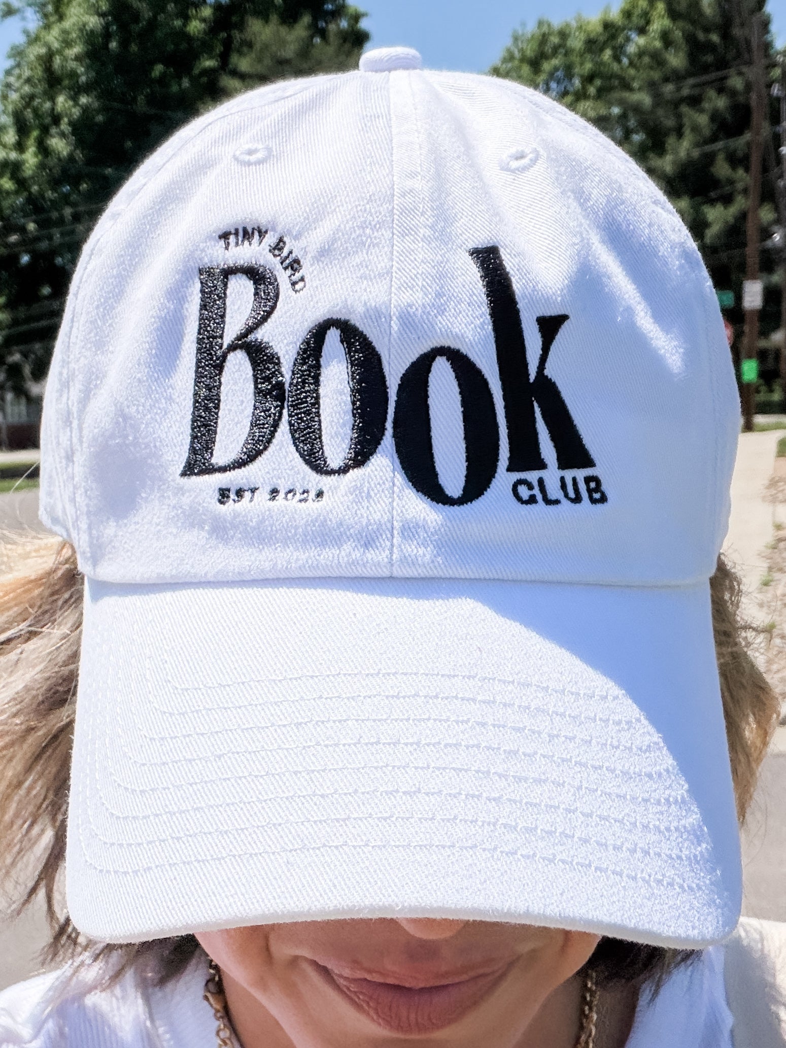 Tiny Bird Book Club Hat