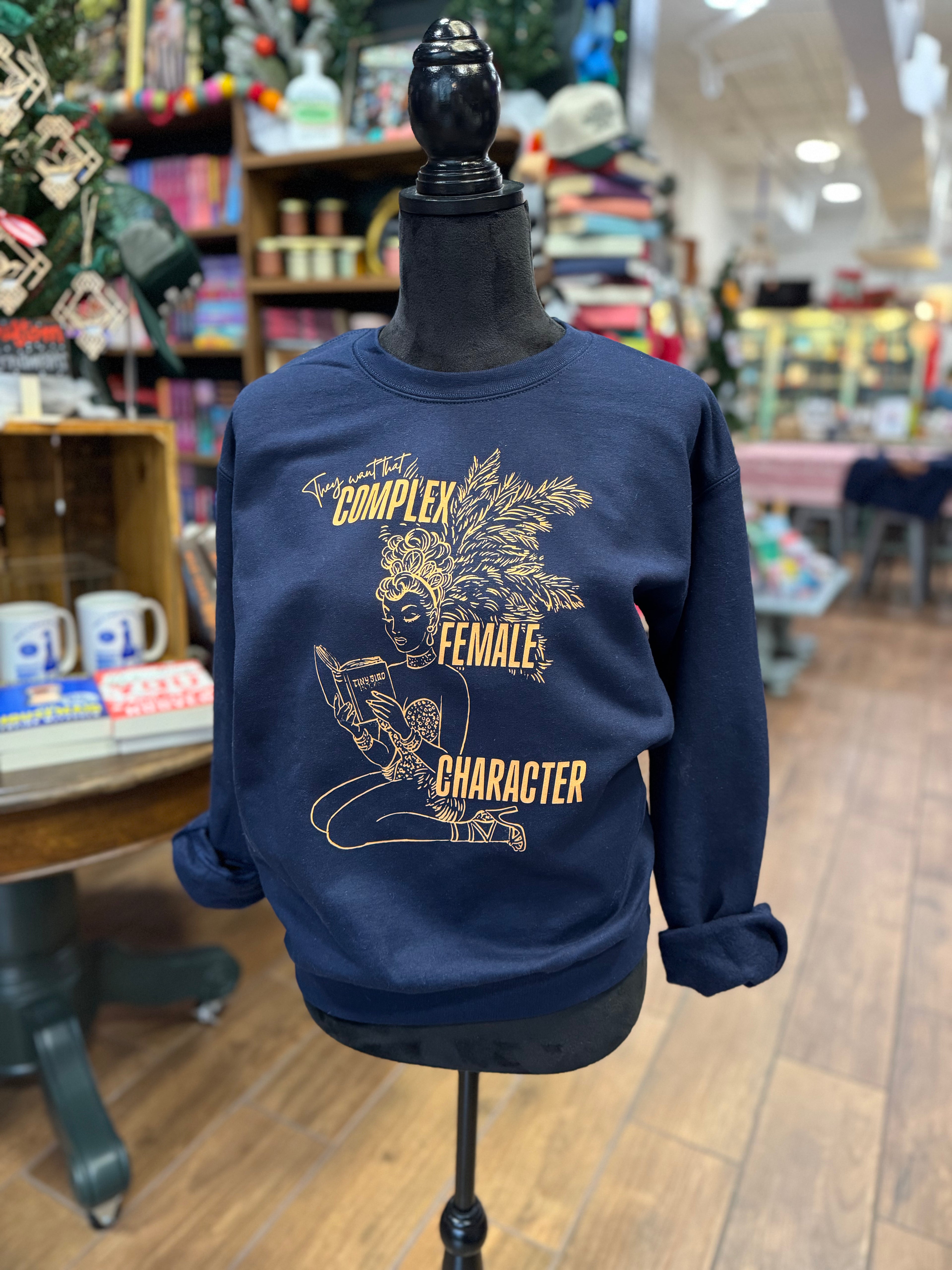 Complex Female Character Sweatshirt