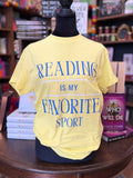 Reading is my Favorite Sport Tee