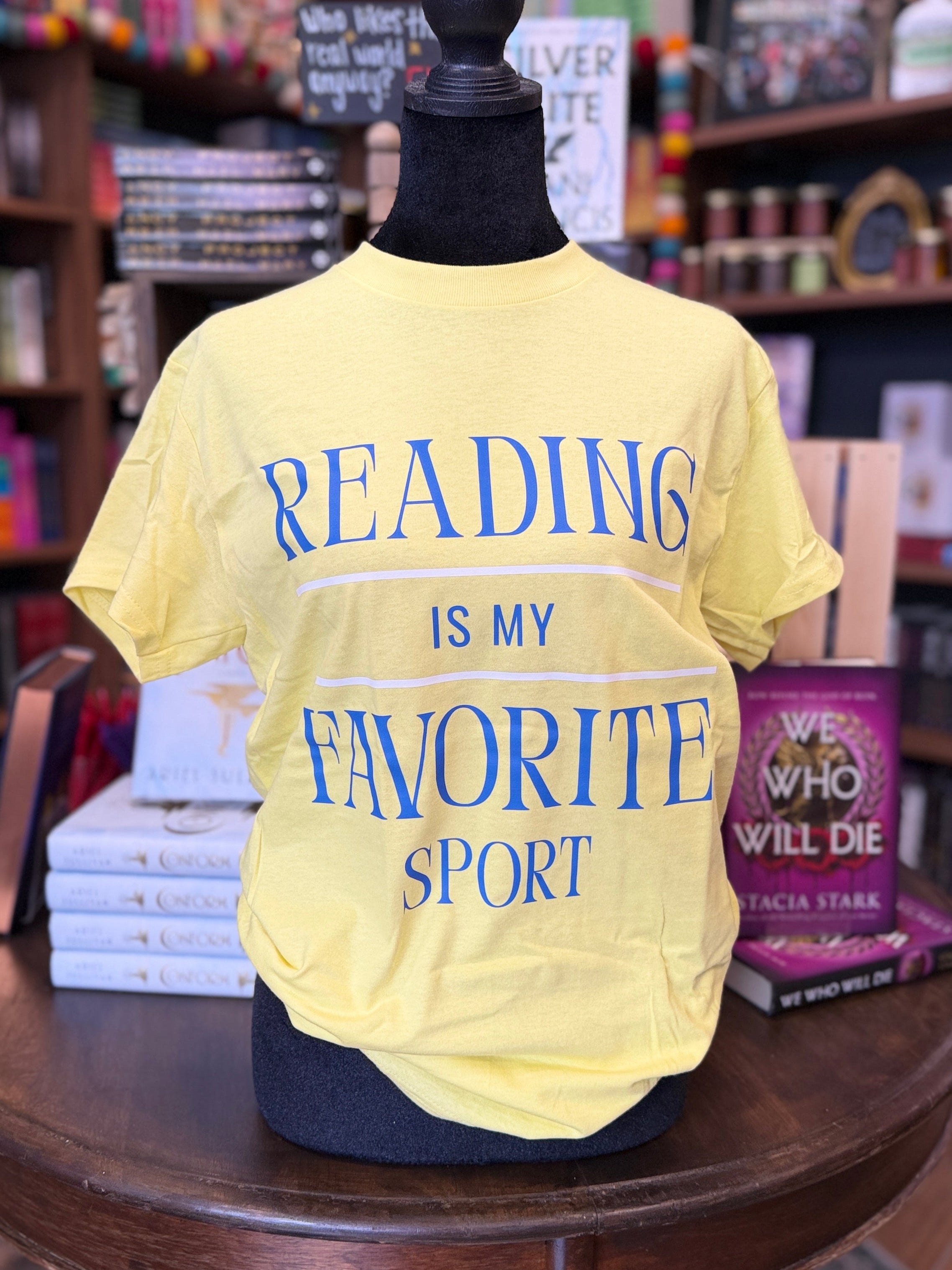 Reading is my Favorite Sport Tee