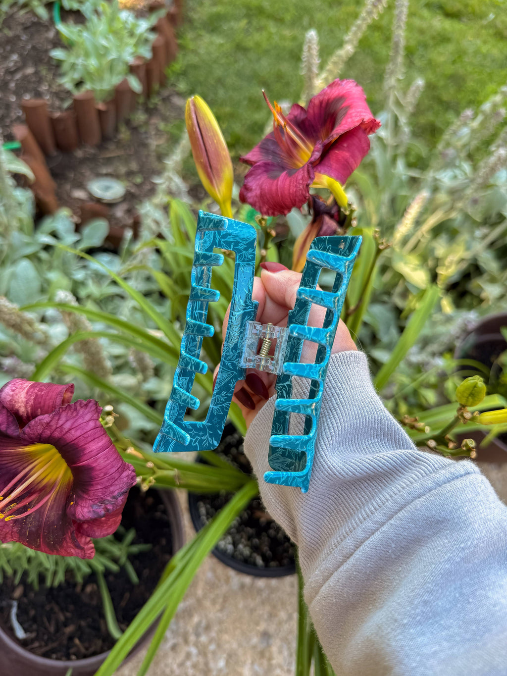 Bookish Hair Claw Clip - Starlight