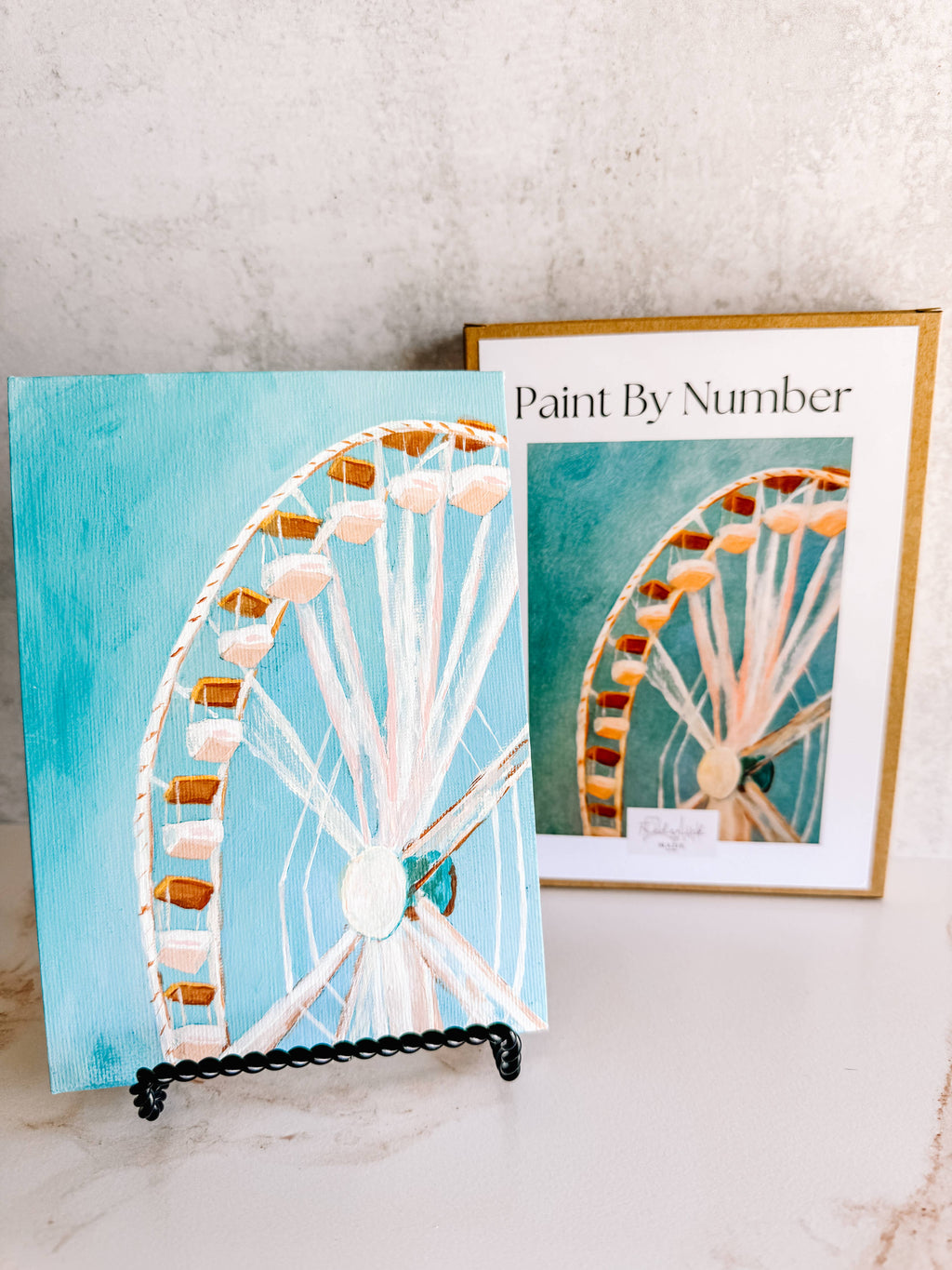 Ferris Wheel Mini Paint by Number