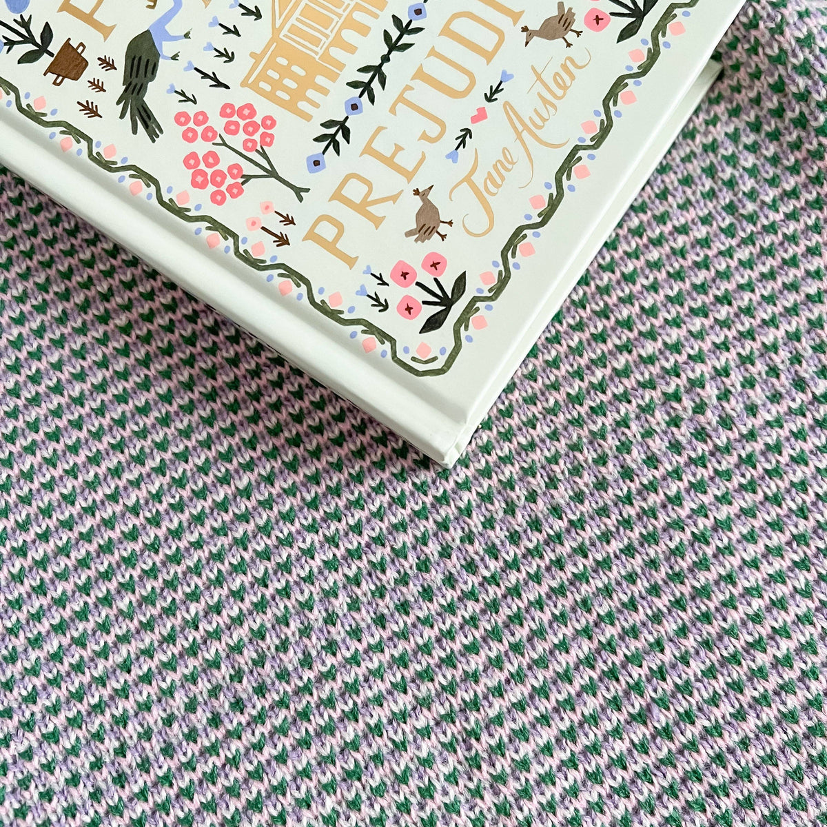 Floral Bookish Throw