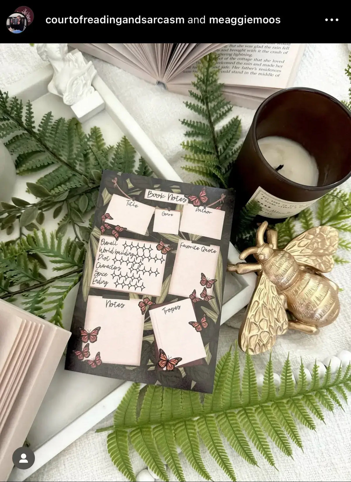 4x6 Book Review Post-it Notepad | Field Notes