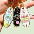 Bookish Keychain