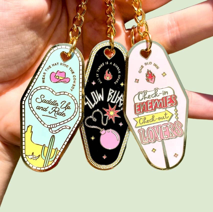 Bookish Keychain