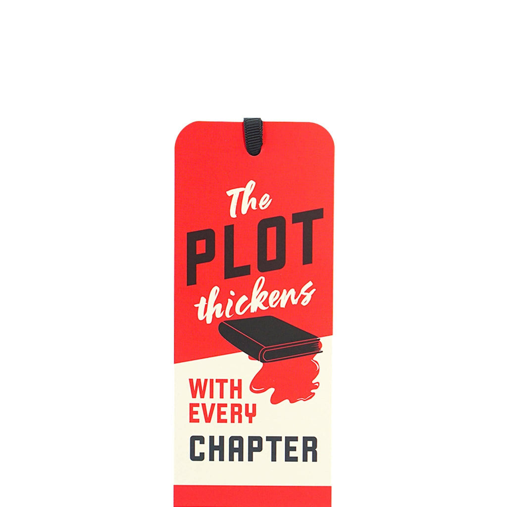 Paper Bookmark - Murder Mystery Club