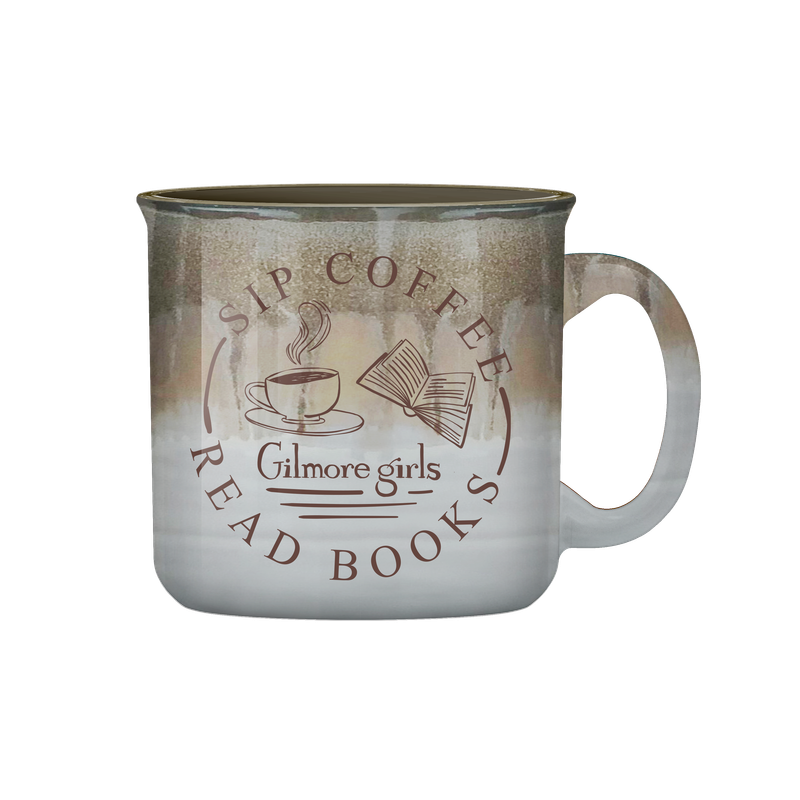 Gilmore Girls Logo Reactive Glaze 20oz Ceramic Camper Mug