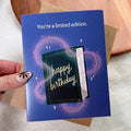 "You're a limited edition" Bookish Birthday Card