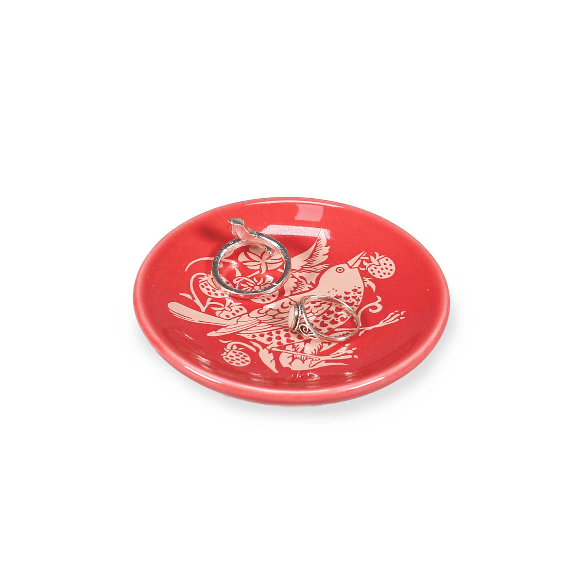 William Morris Trinket Dish – Raspberry