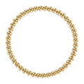 4MM Gold Ball Bracelet